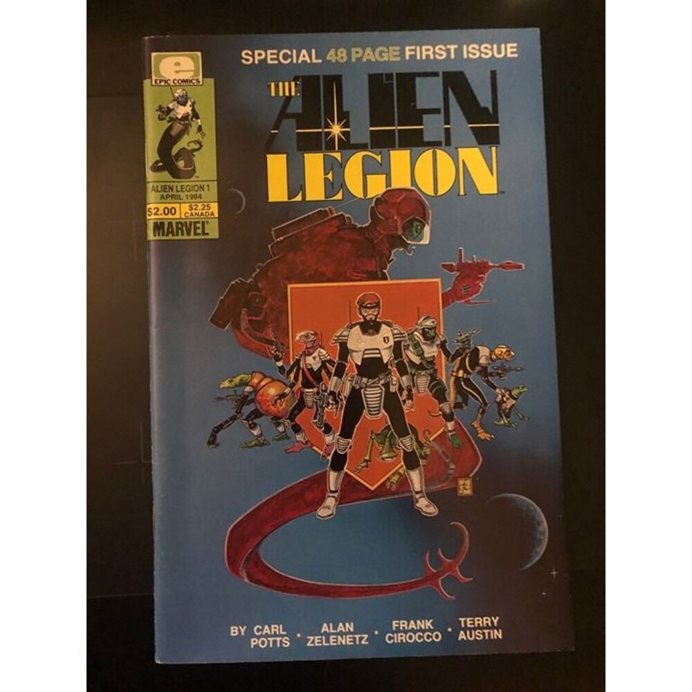 ALIEN LEGION EPIC COMICS #1 1984 1st APPERANCE! OPTIONED